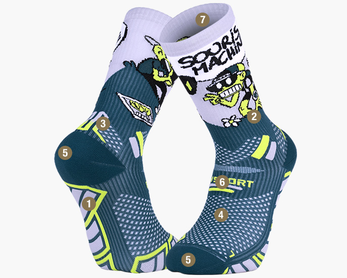 Trail Ultra High Collector DBDB Socks clic